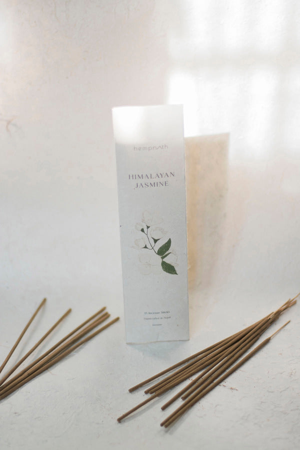 Eco Friendly Jasmine Incense Sticks, Sustainable Incense Sticks for Meditation