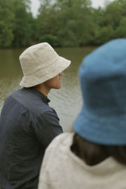 Unisex hemp bucket hat providing sustainable fashion and durable sun protection